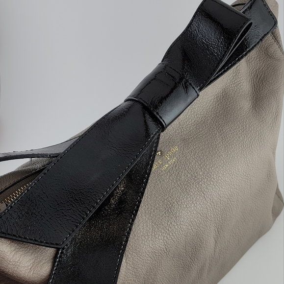 Kate Spade leather shoulder purse with bow accent Free shipping - Picture 2 of 6